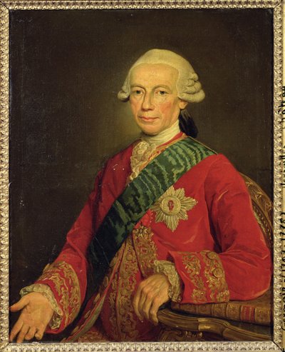 カウント・クロード・ルイ・ロベール・ド・サンジェルマン（1707-78）1777 作： Jean Joseph Taillasson